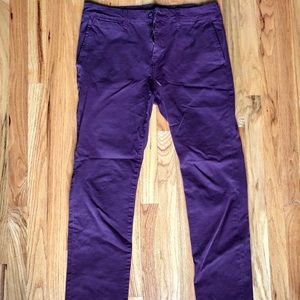 American Eagle Maroon Khaki pant